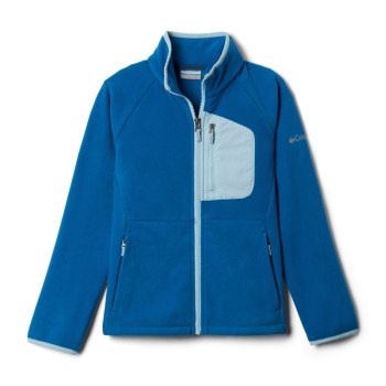 Columbia Jas Jongens, Fast Trek III Full Zip Fleece Blauw, 62ORLIXWQ